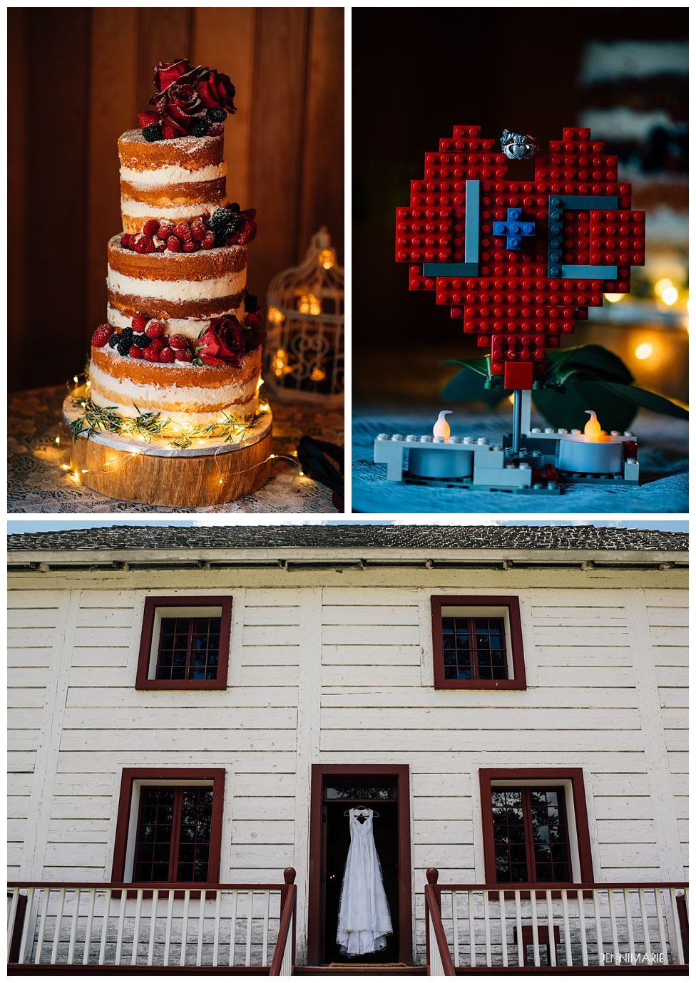Lego wedding details