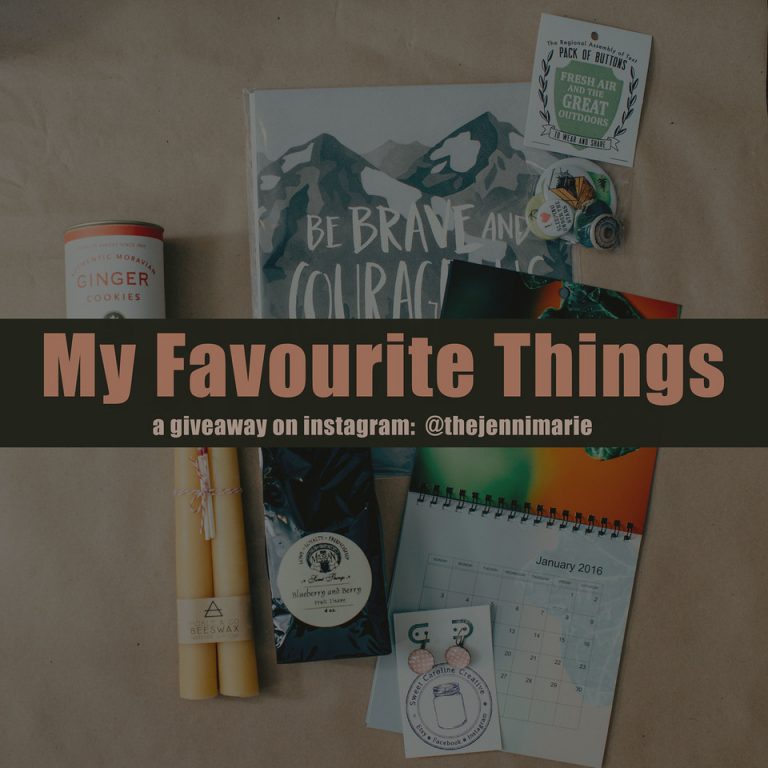 My Favourite Things: A Giveaway