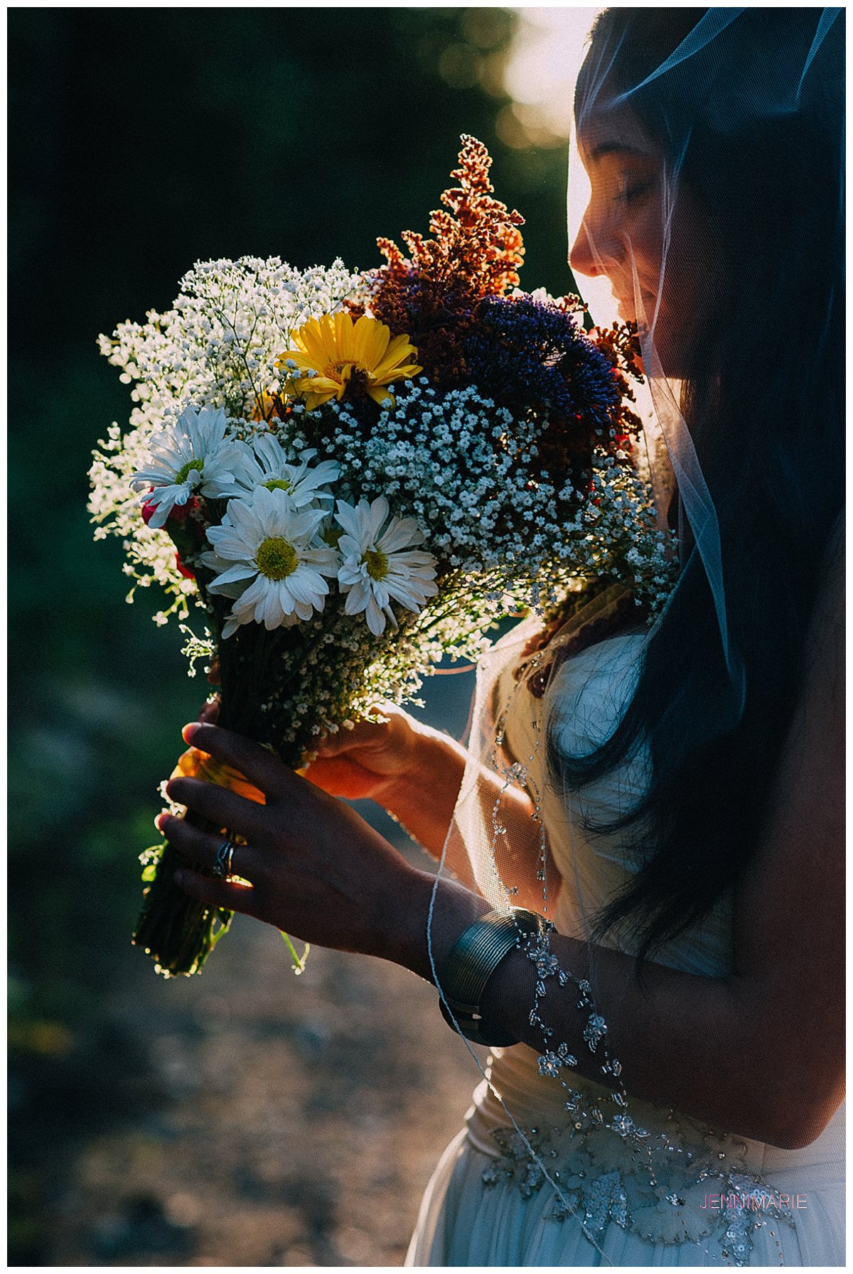 Sumas Mountain Bridal Portrait with House of Vienna
