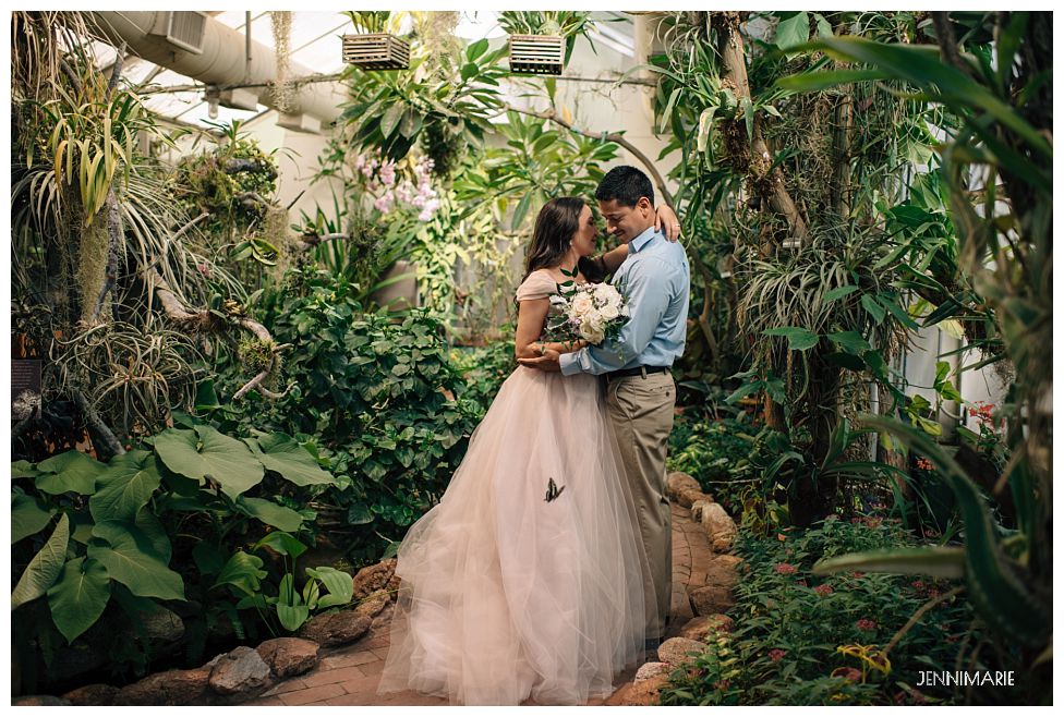 Tucson Botanical Garden Wedding Jennimarie Photography